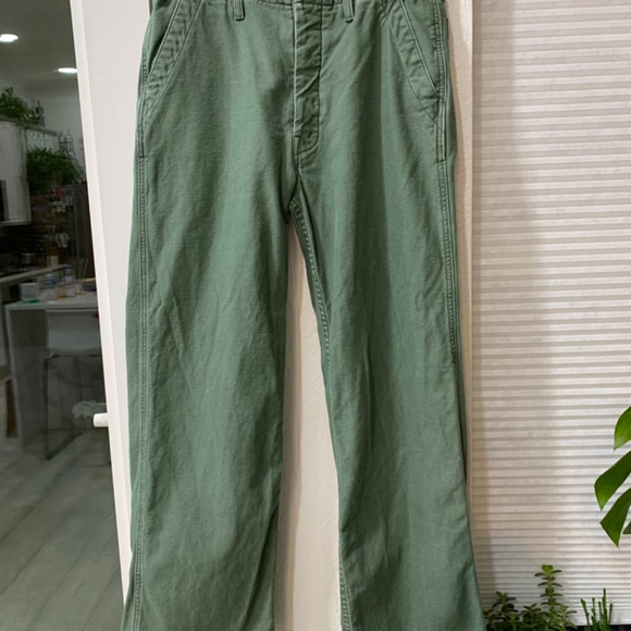 Mother | The Major Sneak Fray Pants | Size 27 | Roger That color - Picture 13 of 13